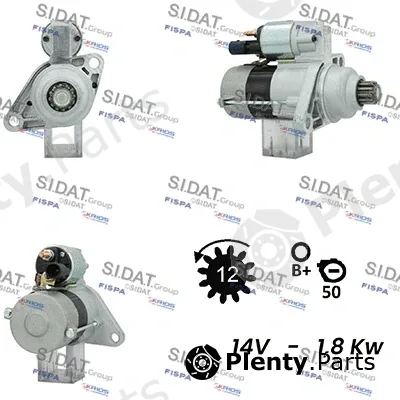 Sidat S12VA0447A2 — Starter