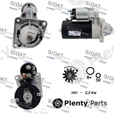 Sidat S12BH0789A2 — Starter