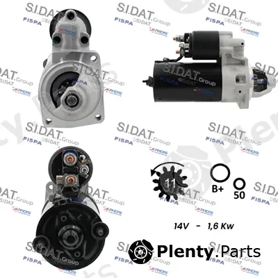 Sidat S12BH0791A2 — Starter