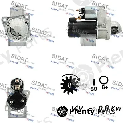 Sidat S12HY0434A2 — Starter