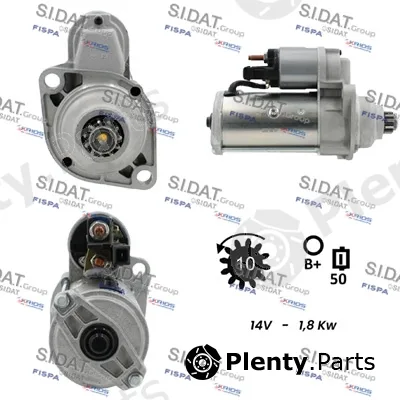 Sidat S12VA0027 — Starter