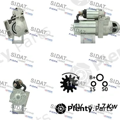 Sidat S12DR0307A2 — Starter