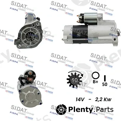 Sidat S12MH0041A2 — Starter