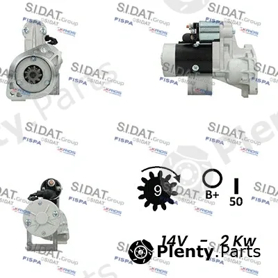Sidat S12HT0568A2 — Starter