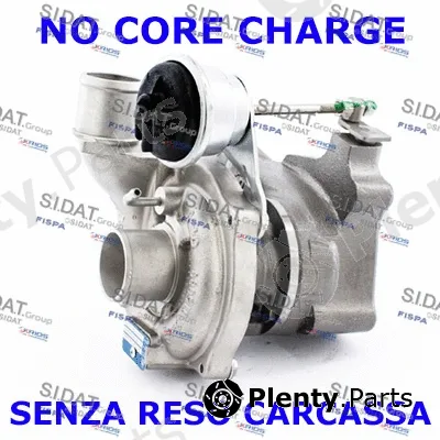 Sidat 49.075R — Charger, charging (supercharged/turbocharged) ETP TURBO