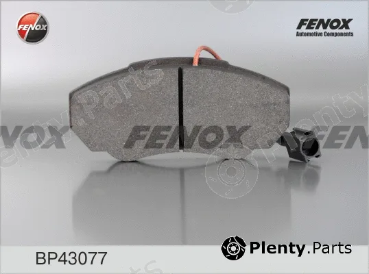 Fenox BP43077 — Brake Pad Set, disc brake