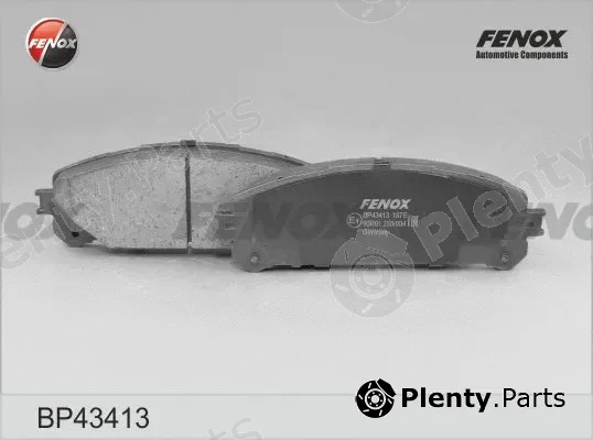 Fenox BP43413 — Brake Pad Set, disc brake