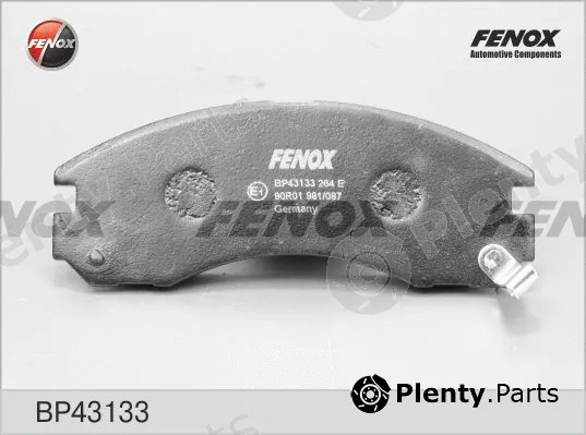 Fenox BP43133 — Brake Pad Set, disc brake