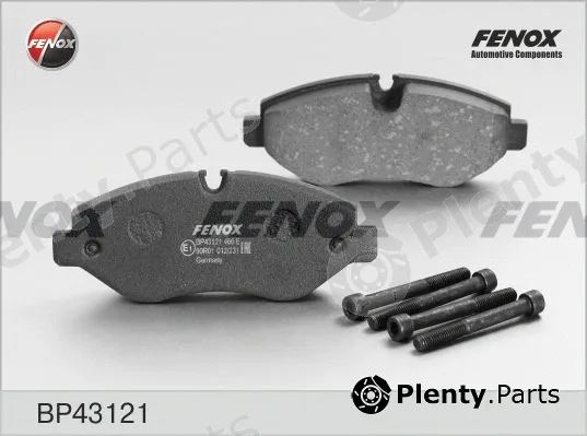 Fenox BP43121 — Brake Pad Set, disc brake