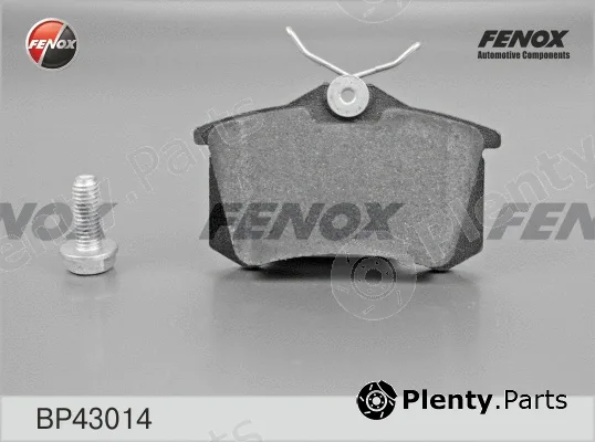 Fenox BP43014 — Brake Pad Set, disc brake