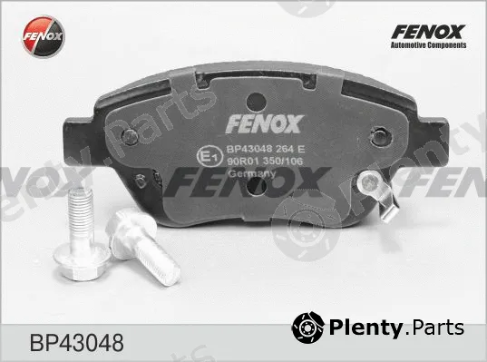 Fenox BP43048 — Brake Pad Set, disc brake