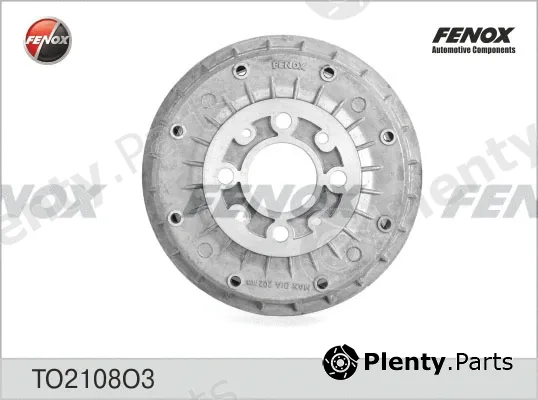 Fenox TO2108O3 — Brake Drum