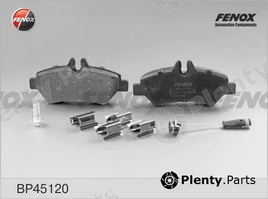 Fenox BP45120 — Brake Pad Set, disc brake