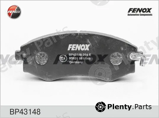 Fenox BP43148 — Brake Pad Set, disc brake