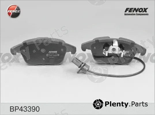 Fenox BP43390 — Brake Pad Set, disc brake