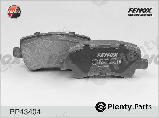 Fenox BP43404 — Brake Pad Set, disc brake