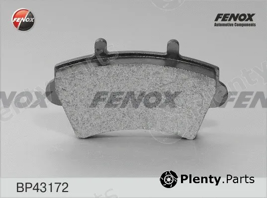 Fenox BP43172 — Brake Pad Set, disc brake