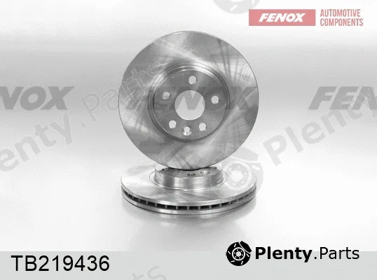 Fenox TB219436 — Brake Disc