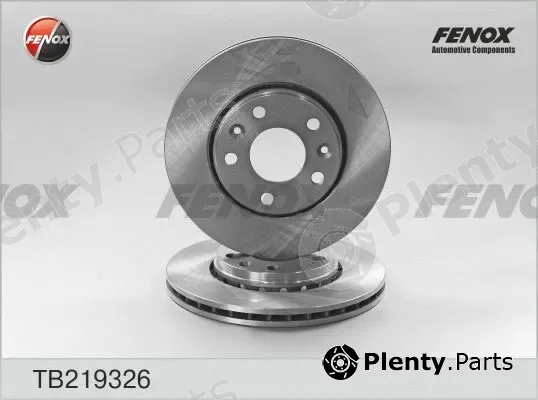 Fenox TB219326 — Brake Disc