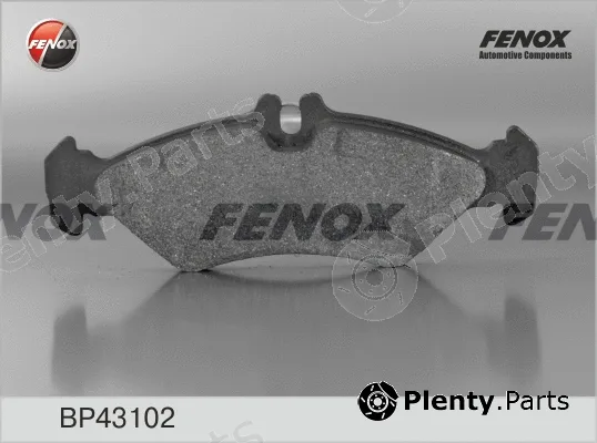Fenox BP43102 — Brake Pad Set, disc brake