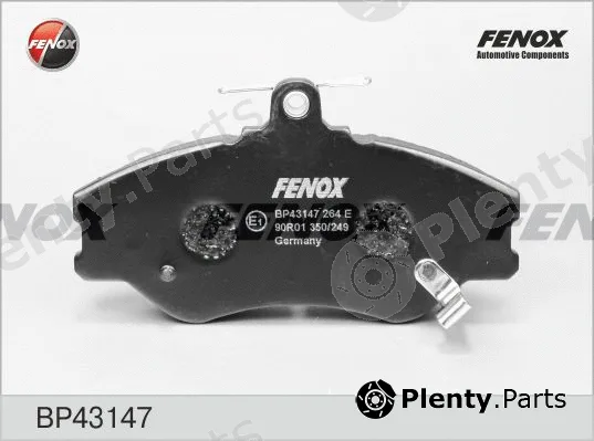 Fenox BP43147 — Brake Pad Set, disc brake