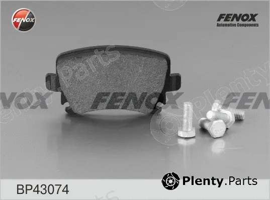 Fenox BP43074 — Brake Pad Set, disc brake