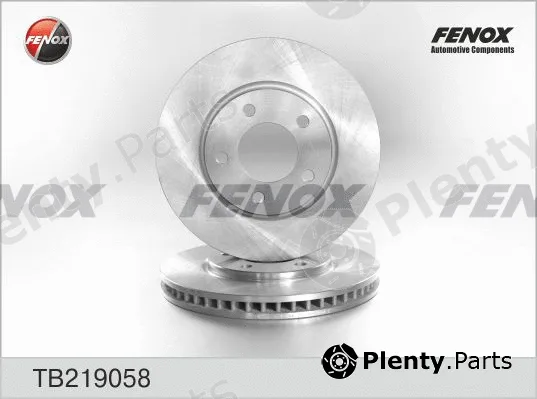 Fenox TB219058 — Brake Disc