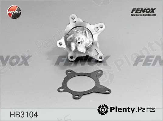 Fenox HB3104 — Water Pump, engine cooling