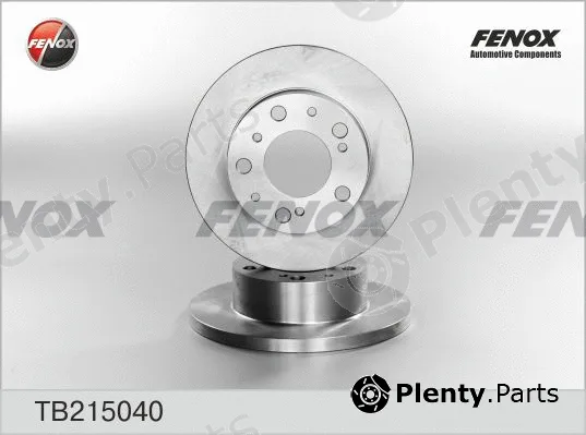 Fenox TB215040 — Brake Disc