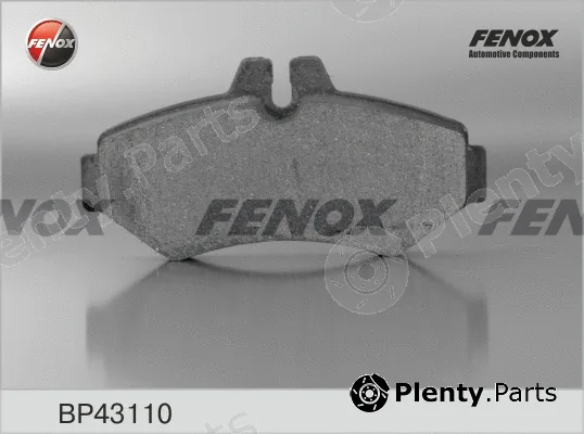 Fenox BP43110 — Brake Pad Set, disc brake