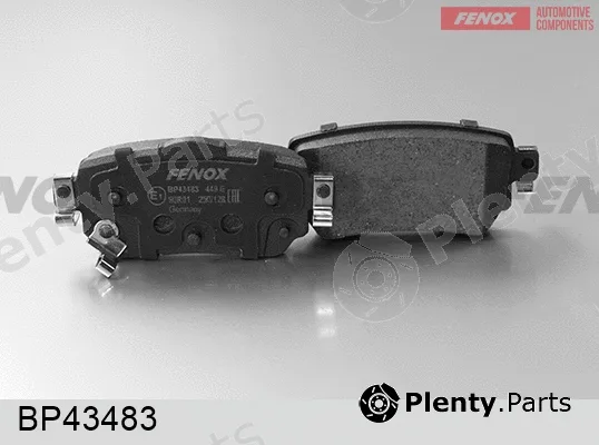 Fenox BP43483 — Brake Pad Set, disc brake
