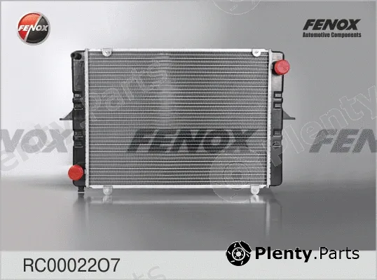 Fenox RC00022O7 — Radiator, engine cooling