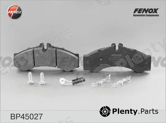 Fenox BP45027 — Brake Pad Set, disc brake