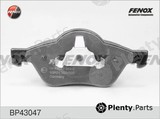 Fenox BP43047 — Brake Pad Set, disc brake