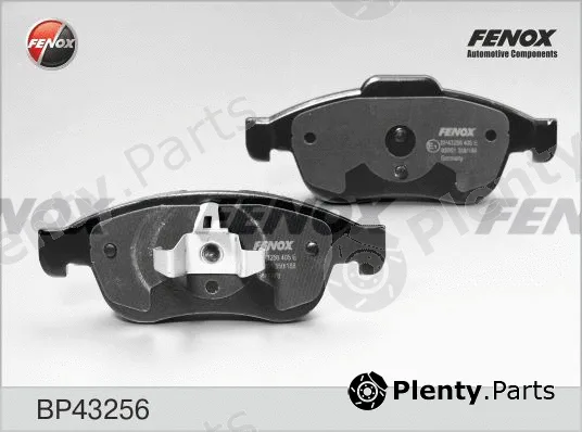Fenox BP43256 — Brake Pad Set, disc brake