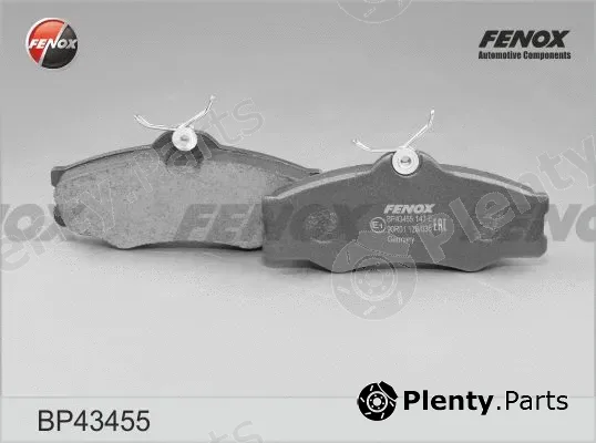 Fenox BP43455 — Brake Pad Set, disc brake