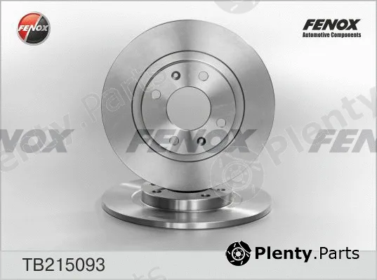 Fenox TB215093 — Brake Disc
