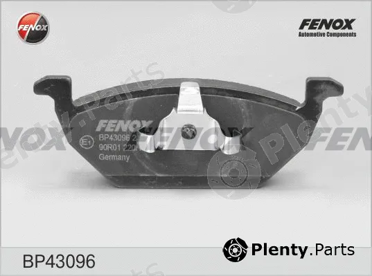 Fenox BP43096 — Brake Pad Set, disc brake