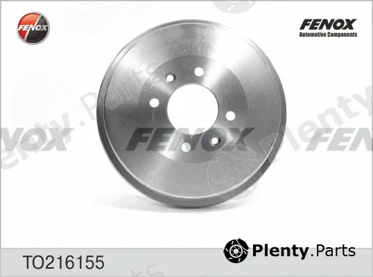 Fenox TO216155 — Brake Drum