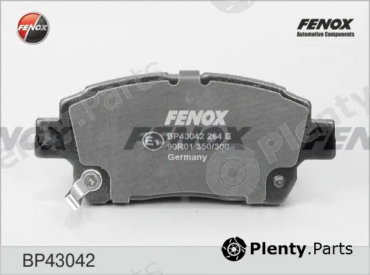 Fenox BP43042 — Brake Pad Set, disc brake