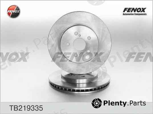 Fenox TB219335 — Brake Disc