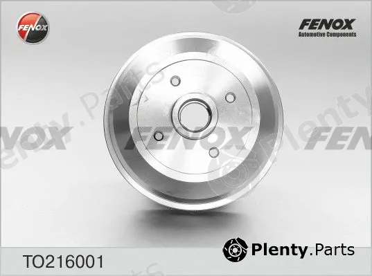 Fenox TO216001 — Brake Drum