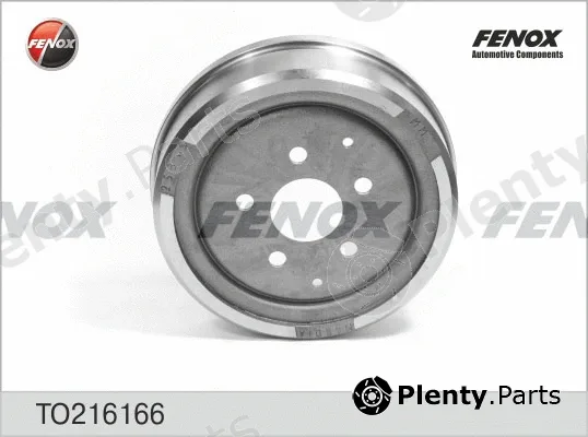 Fenox TO216166 — Brake Drum