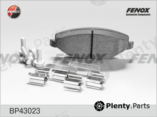Fenox BP43023 — Brake Pad Set, disc brake