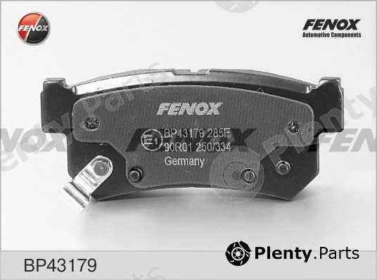 Fenox BP43179 — Brake Pad Set, disc brake