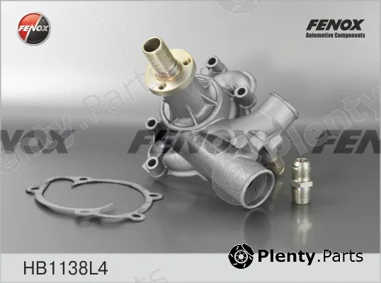 Fenox HB1138L4 — Water Pump, engine cooling