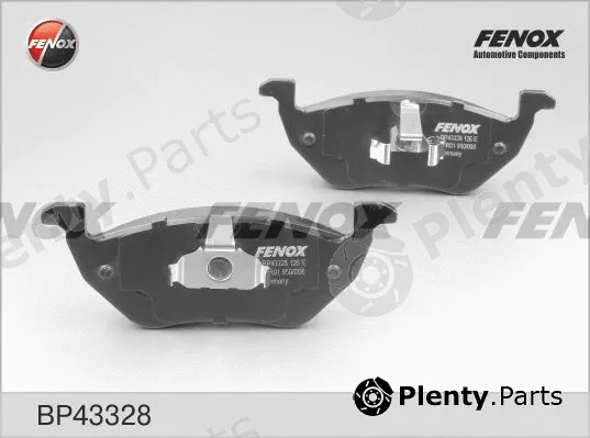 Fenox BP43328 — Brake Pad Set, disc brake