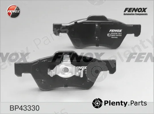 Fenox BP43330 — Brake Pad Set, disc brake