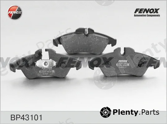 Fenox BP43101 — Brake Pad Set, disc brake