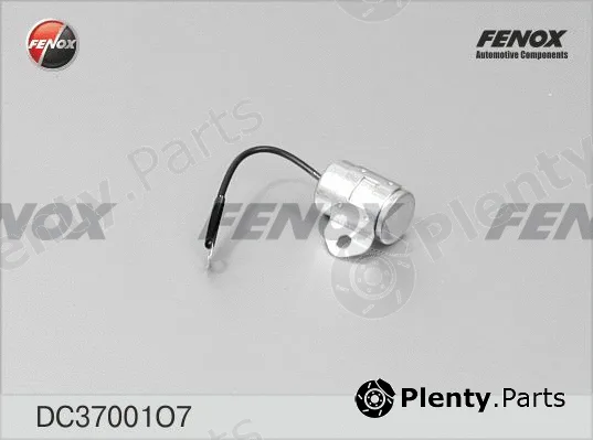 Fenox DC37001O7 — Capacitor, ignition system